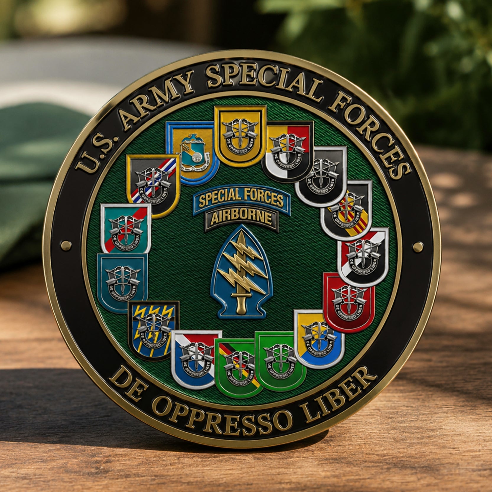 🗡️U.S. Army Special Forces Commemorative Coin（Gift box included）