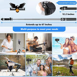 SnapBeam – Extendable Tripod with LED Fill Light
