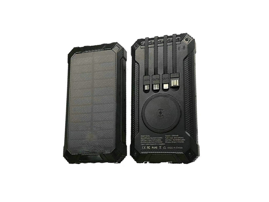 SolarCharge – Wireless Solar Power Bank