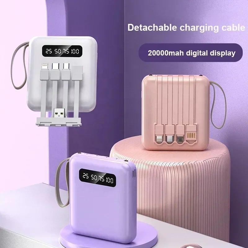 PowerHub | 4-in-1 Portable Fast Charger