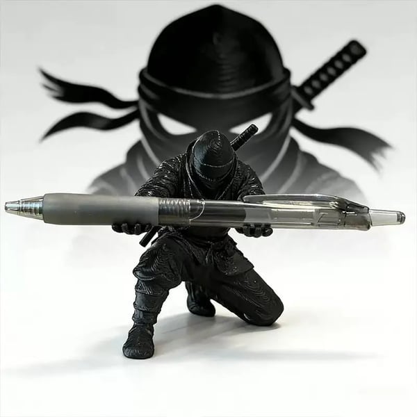 ShadowBlade – 3D  Samurai Pen Holder Desk Organizer