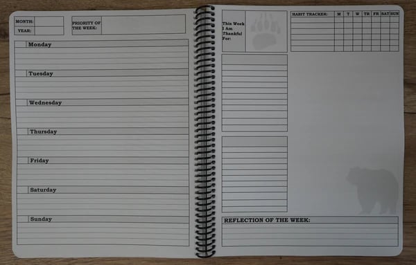 SacredJourney - Yearly Planner for Inspiration & Organization