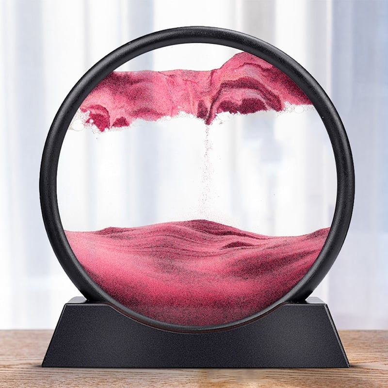 TranquilScape - 3D Sand Motion Hourglass – Relax & Inspire