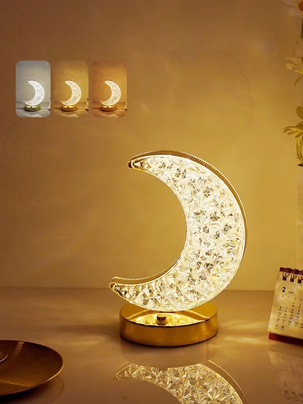 LumiCrystal – Rechargeable LED Night Lamp