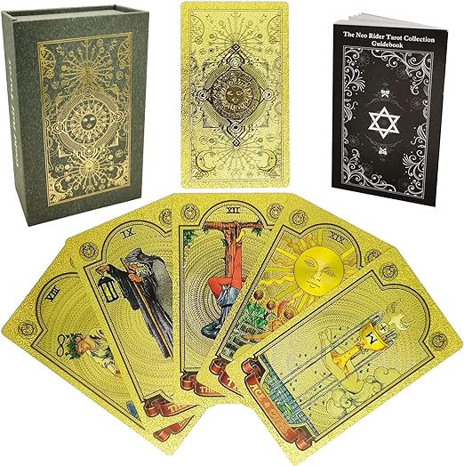 GoldenOracle – Luxury Gold Foil Tarot Deck