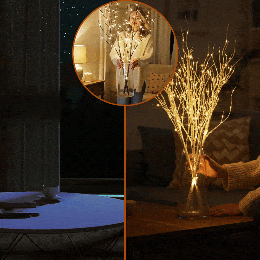 GlowBranch – Simulated LED Birch Branch Light