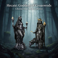 💥🔥Gothic Hecate Statue+Dark Goddess Holding Torch(Free Shipping)