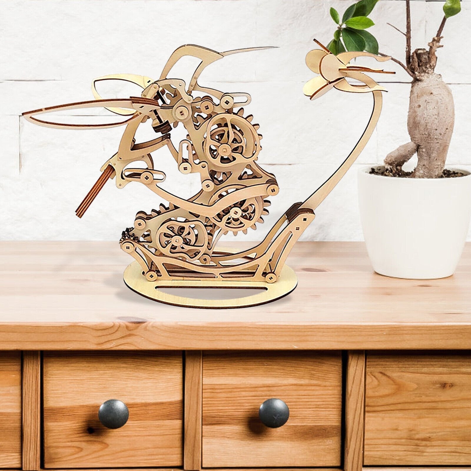 WoodWhirr – 3D Mechanical Wooden Hummingbird