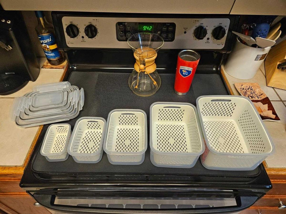 CoolCrate - Smart Fridge Bin for Long-Lasting Freshness