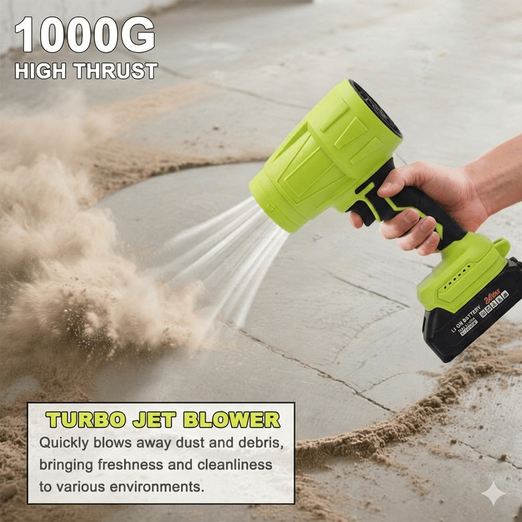 PowerBurst – High-Speed Cordless Cleaning Blower