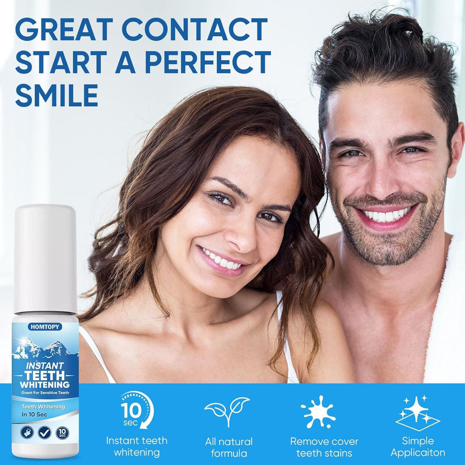 Instant Teeth Whitening Paint