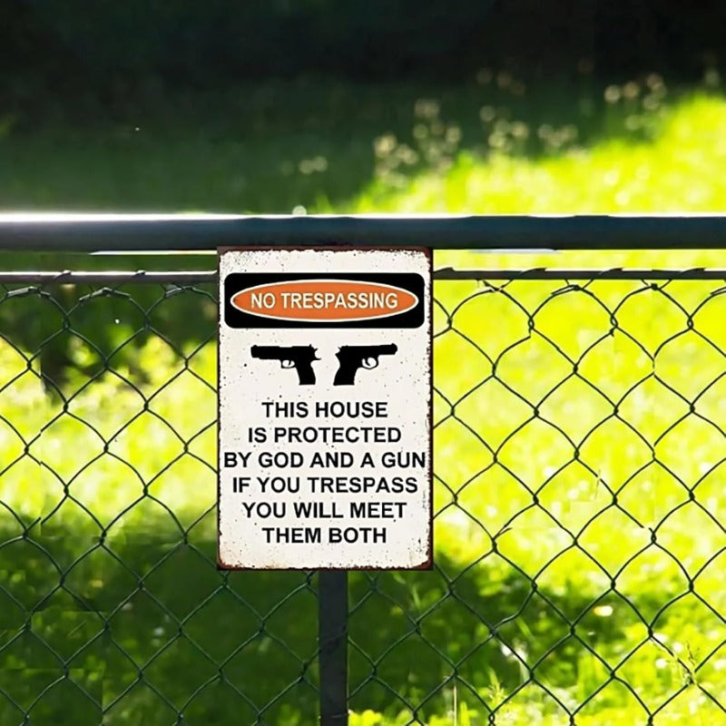 FaithGuard – Divine Protection Warning Sign