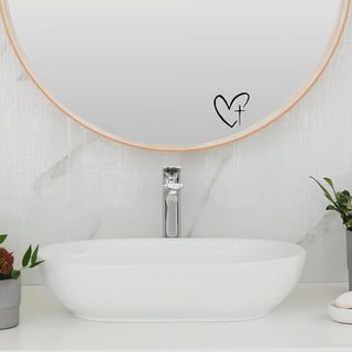 BlessedRide – Faith-Based Rearview Mirror Decal