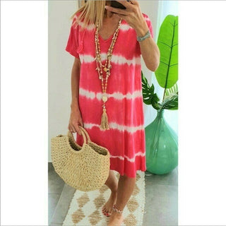 Freya - Women's Relaxed Bohemian Summer Dress