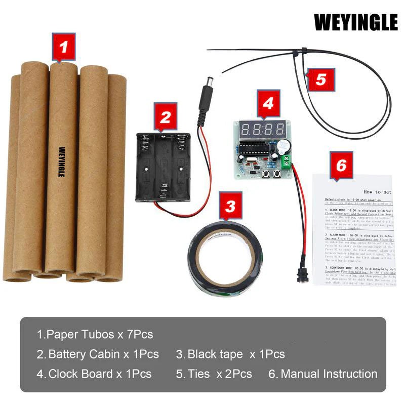 BlastTime – Dynamite Shaped Novelty Clock