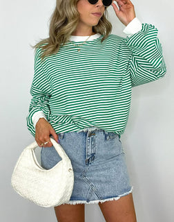 UrbanStripe – Women’s Casual Crewneck Pullover