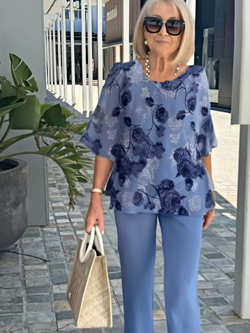 BloomEase – Women’s Casual Two-Piece Set