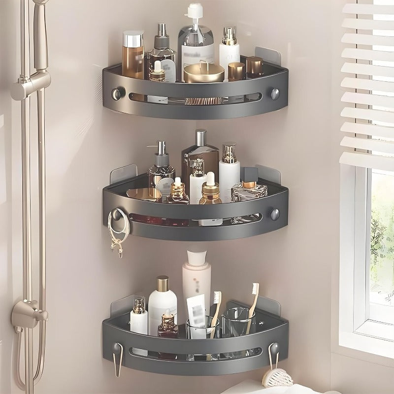 AquaFlex – Adjustable Triangle Shower Organizer