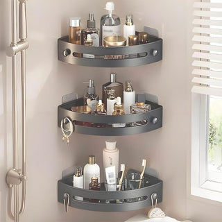 AquaFlex – Adjustable Triangle Shower Organizer