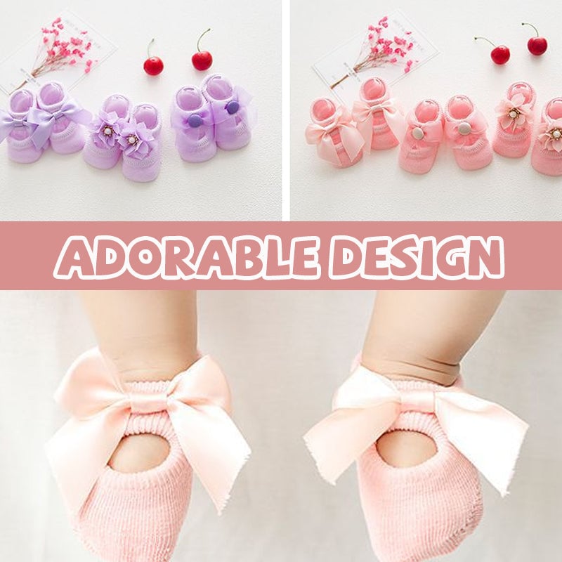 TinyPirouette - Cute Pastel Baby Socks