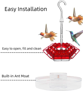 SkySip | Charming Outdoor Hanging Hummingbird Feeder