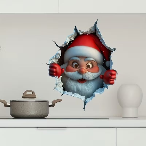 FestiveFun – 2D Creative Christmas Wall Stickers