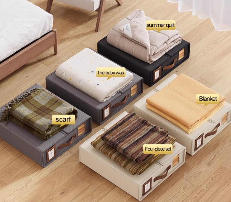 LinenLock – Foldable Sheet Storage Set