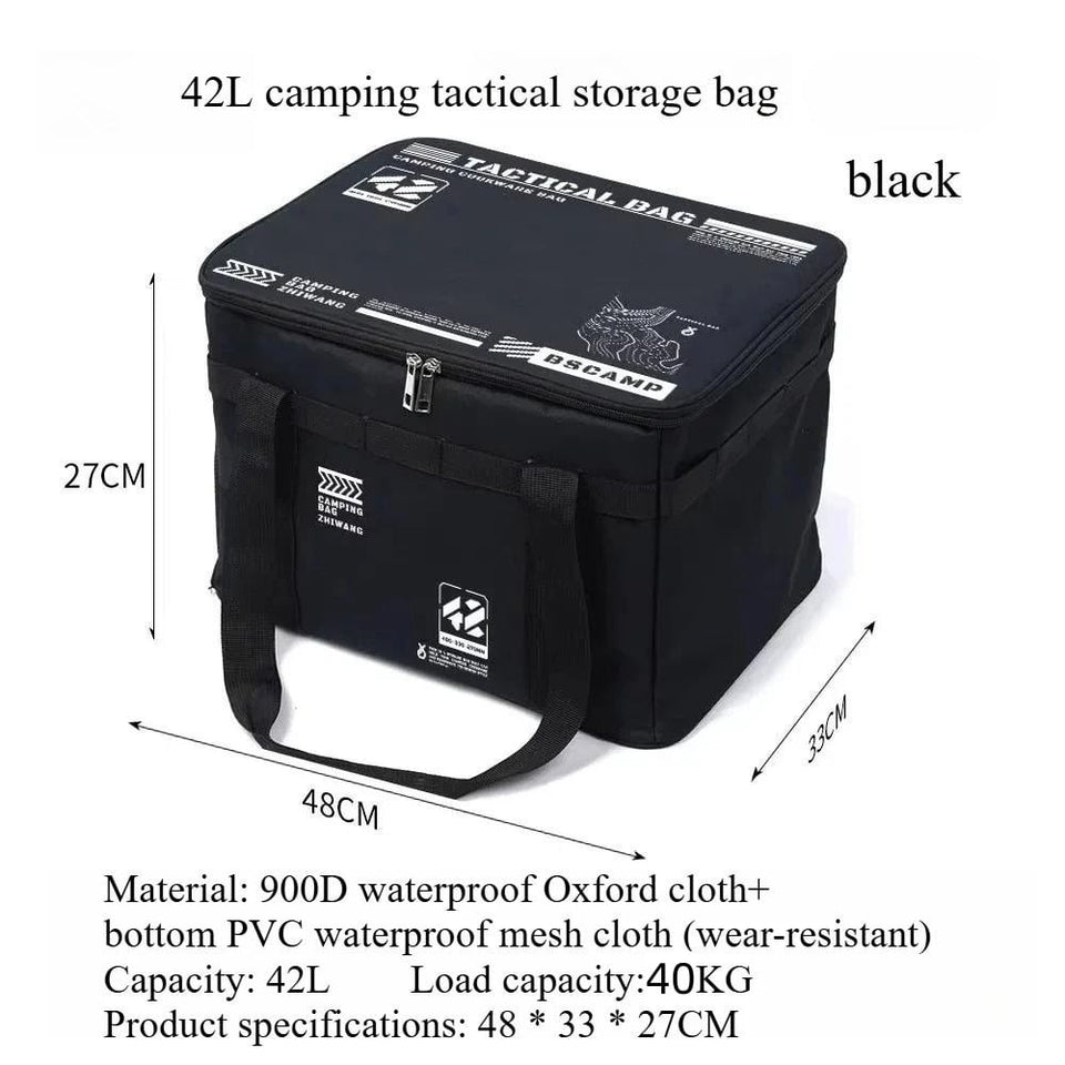 CampVault – Large Capacity Folding Outdoor Storage Bag