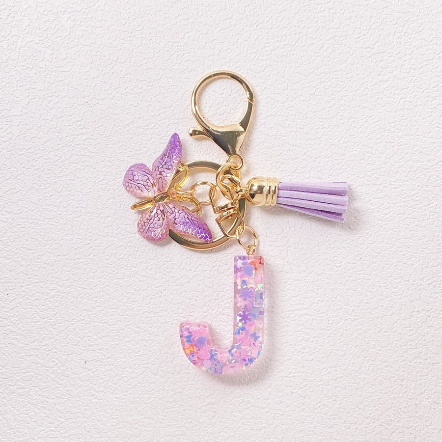 CharmKey – Personalized Initial Letter Keychain