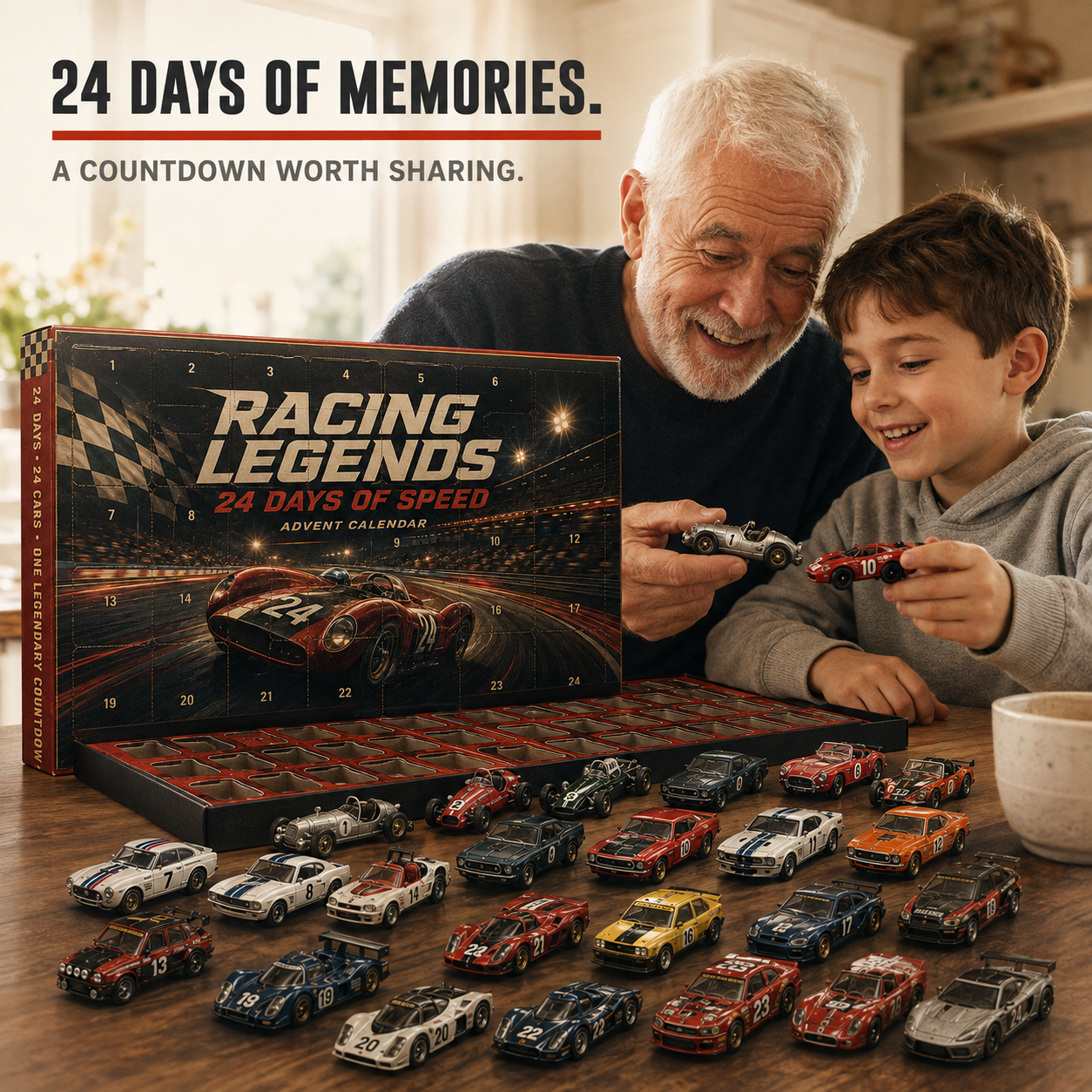 RaceVault – 24-Day Racing Legends Advent Calendar