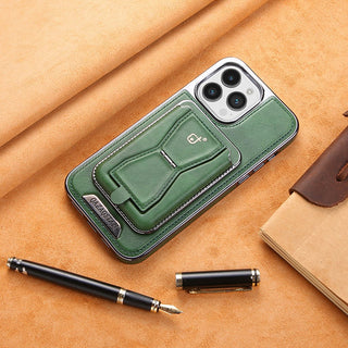 EliteHold - Magnetic Stand & Wallet iPhone Case for Professionals