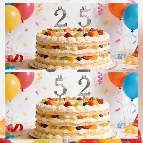 CandleNest – Number Birthday Candle Holder Set