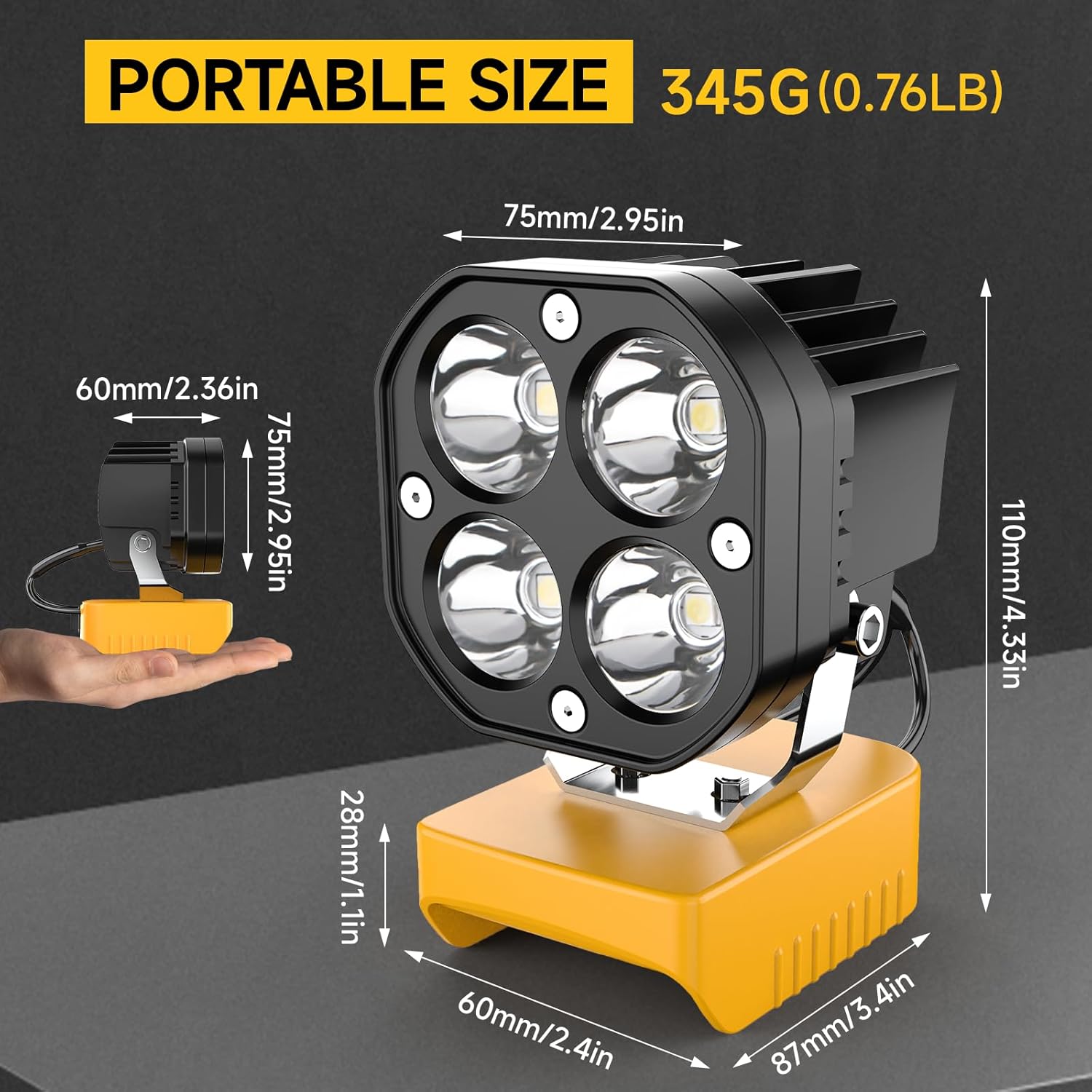 VoltBeam – Rechargeable LED Work Light