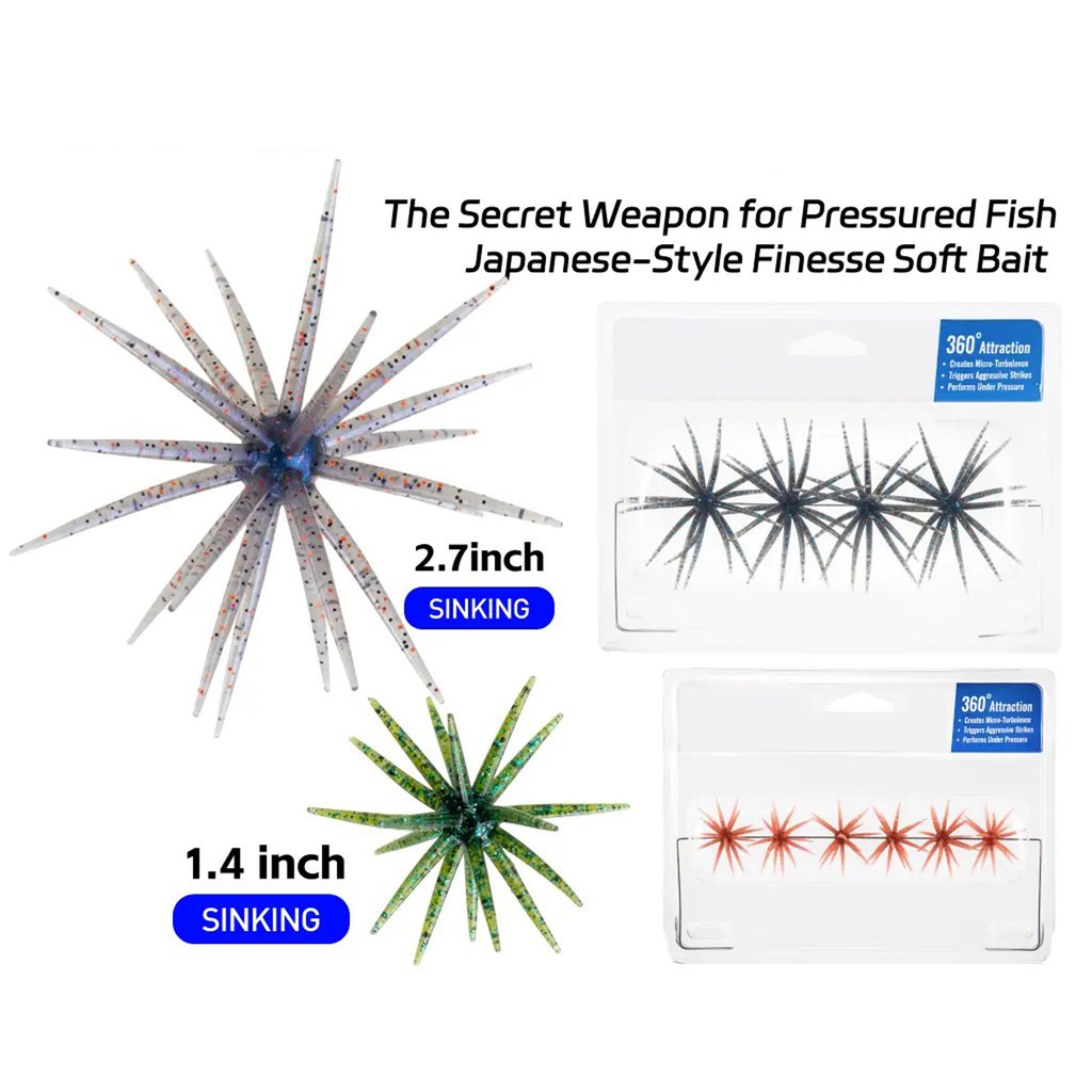 StrikeFlex – Tentacle Finesse Soft Plastic Lure