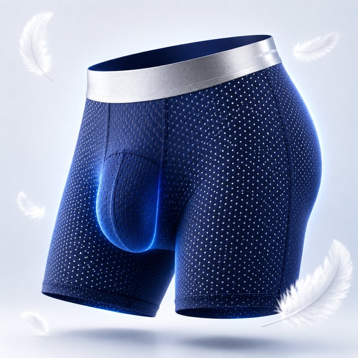 CoolGuard – Premium Ice Silk Leakproof Boxers