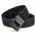 Black with blue