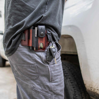 FlapJax - Premium Leather Tool Organizer