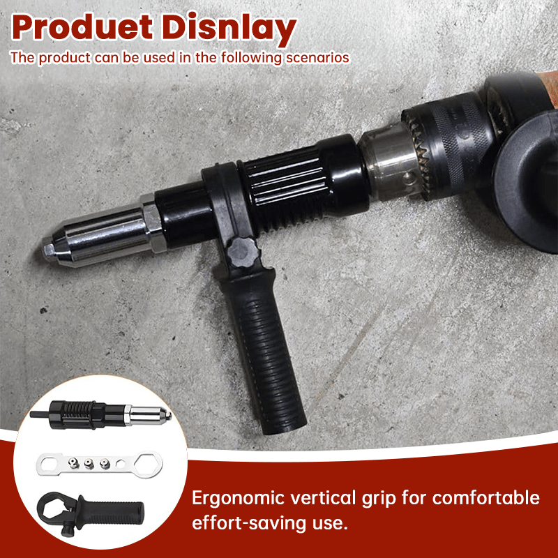 SpeedRivet - Electric Drill Riveting Adapter – Fast & Efficient