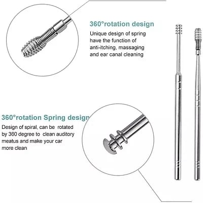 SafeClean – Stainless Steel Ear Care Kit