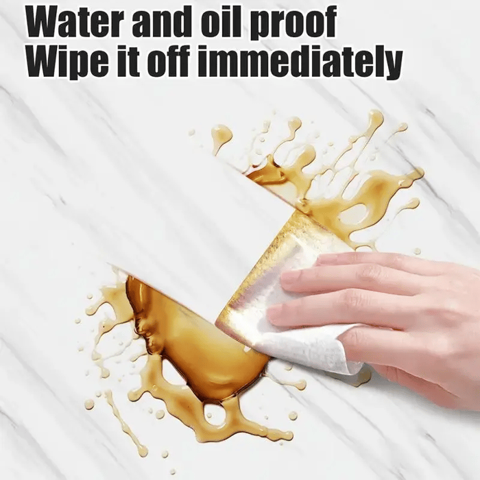 OpulentWall - Marble-Inspired Self-Adhesive Tiles