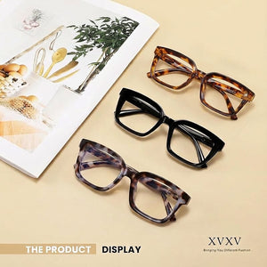 LuxeFocus – Blue Light Blocking Square Readers