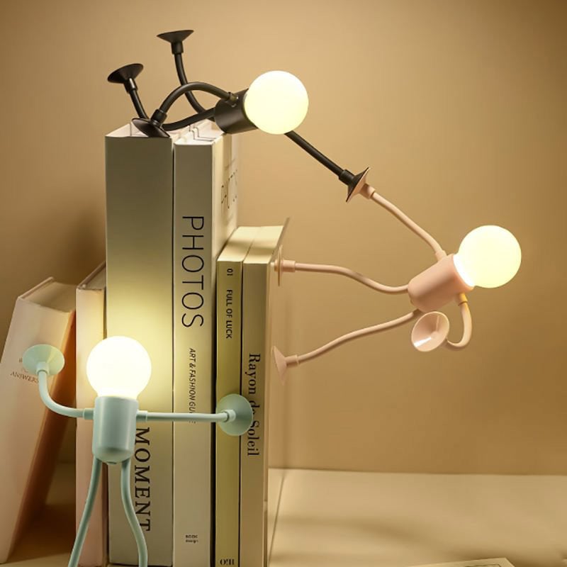 GlowBuddy - Playful Figure Night Light
