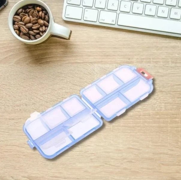 PillPorter | Portable Multi-Compartment Pill Storage Box