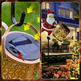 SolarSprout - LED Watering Can Lights for Outdoor Magic