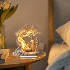 HolyNight – Acrylic Nativity Christmas Centerpiece