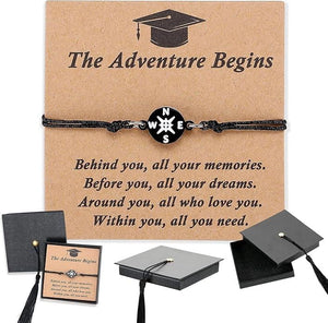 Pathway Promise – Compass Graduation Bracelet
