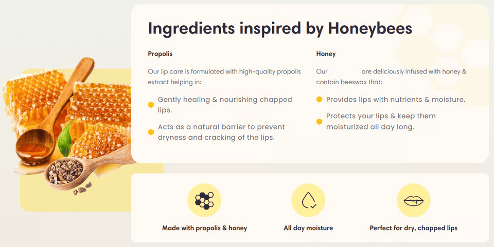 SweetHive - Natural Beeswax Lip Balm