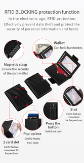 CoreVault – Aluminum Pop-Up Card Wallet