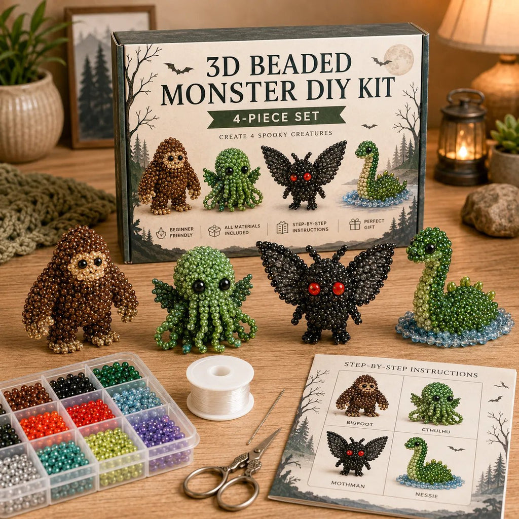 🔥Last Day 49% OFF -  2026 Noticeablek®🧵✨ Tiny 3D Beaded Animal DIY Kit