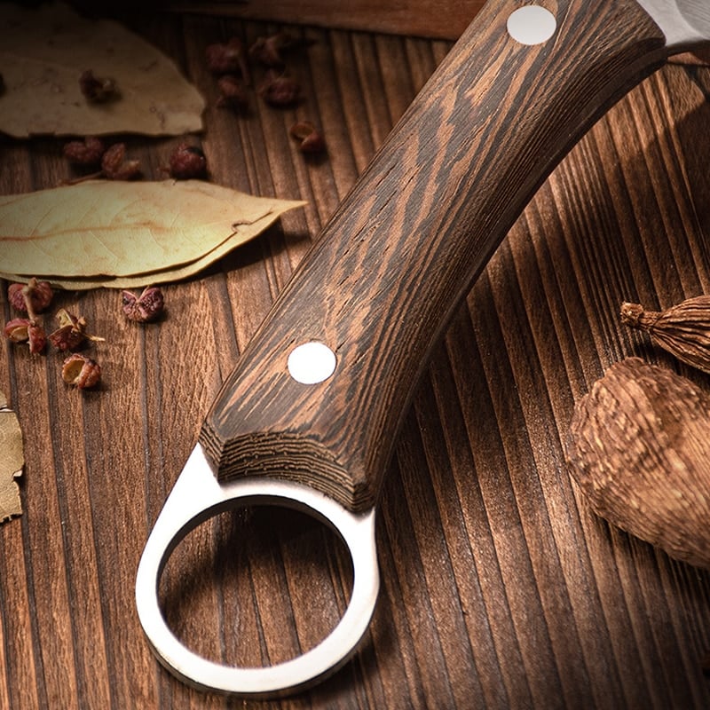 CrimsonForge - Hand-Crafted Razor Kitchen Knife
